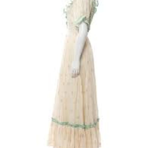 ISO Loveshackfancy Theo dress French Roast ISO - Picture 3 of 3